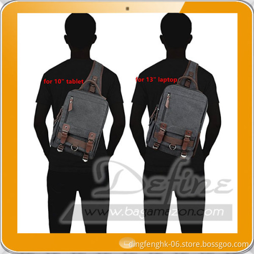 Cross Body Messenger Bag Shoulder Backpack Travel Bag